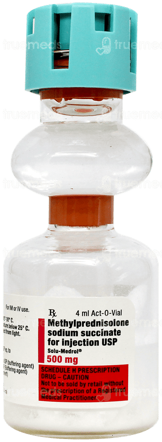Solu Medrol 500Mg Injection 1